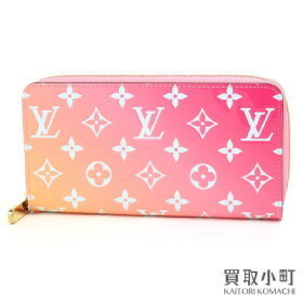 Louis Vuitton Zippy Wallet Vernis Sunrise Gradient Long LV - Picture 1 of 1